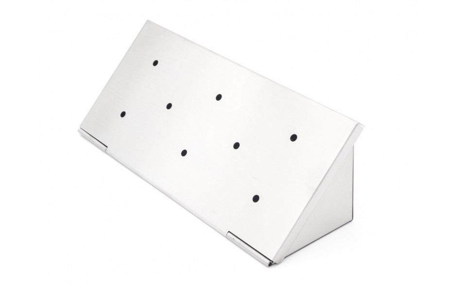 Räucherbox für Wood Chips aus Edelstahl 22 * 7,5 * 7,5 cm für alle Grillarten