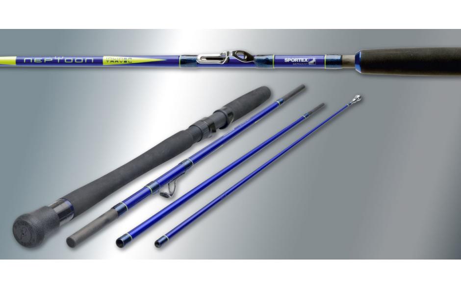 Sportex Neptoon Inliner Travel JT2430 Meeresrute 2,4 Meter 30 lbs 303 Gramm 66 cm Transport