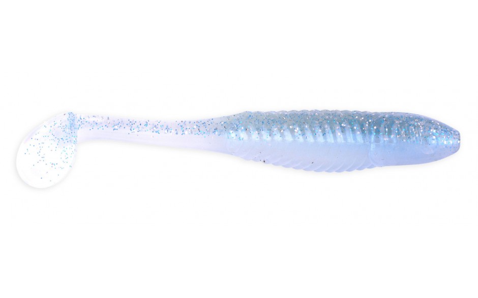 Spro Bony Shad 9 cm Farbe Ice Blue Angelköder Gummiköder