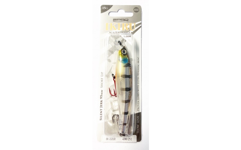 Ikiru  Silent Jerk 95 Buzzer  9,5cm 15g Farbe  Buzzer