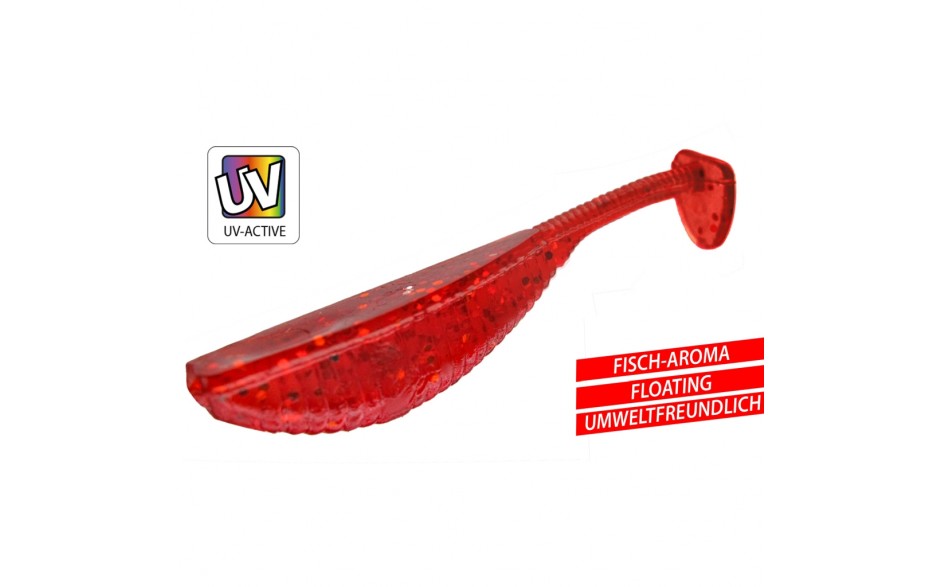 Tasty Gums TYPE 2 weinrot Länge 5 cm mit Geschmackstoff Tasty Gums Köder