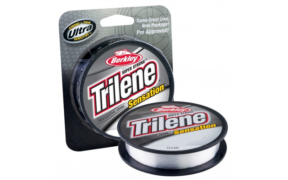 Angelschnur Berkley Trilene Sensation 0,35 mm 10,4 kg 300 Meter Monofile Angelschnur Allroundangelschnur