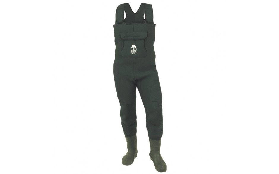 Behr Neopren Wathose High Back 4 mm Angelwathose Neoprenwathose Wader