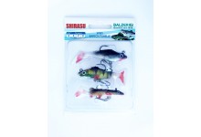 Barschangelköderset Forellenangelköderset 3 Angelköder 6 cm 4 7 und 8 Gramm