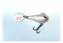 Shirasu Spin Buddy Evil Eye Albino UV 4 cm 12 Gramm