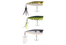 Berkley Bullet Pop 6 cm 3 er Pack Popper Angelköder Raubfischköder Hechtköder