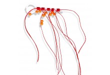 Fadenstopper mit Perle Gr. M Posenstopper Fadenschnurstopper Angelschnurstopper 5 Stück