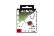 Method Feeder Hair Rig mit Quickstop, Länge 12,0 cm, Durchmesser 0,23 mm Hakengröße10