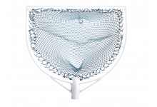 Teich Kescher Forelle 55cm 15 mm Maschenweite Teichunterfangkescher Fischzuchtkescher 