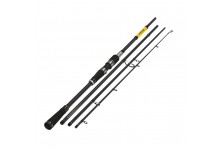 Sportex Black Pearl GT-3 2,7 Meter 80 Gramm WG Travelrute BP2724 5teilig 252 Gramm Reiserute Angelrute Travelrute