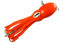 Eisele Octopus Jig Pilker Meeresangelköder zum Fischen im Meer 250 Gramm Farbe rot