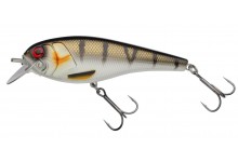 Abu Hi Lo Wobbler 14 cm sinkend Farbe Copper Perch Kunstköder mit verstellbarer Tauchschaufel mit der die Tiefe eingestellt wird