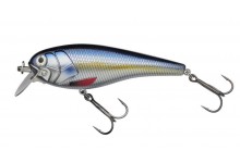 Abu Hi Lo Wobbler 12 cm schwimmend Farbe Blue Herring Kunstköder mit verstellbarer Tauchschaufel mit der die Tiefe eingestellt wird