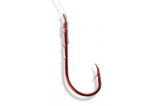 Forellenhaken Sbiro Gr. 4, gebunden, 0,25 mm, Länge 1,40 m