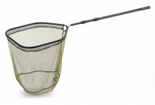 Saenger Big Fish Scoop 2-teiliger Kescher 50x60 Netztiefe 50 cm 1.87-2.95 m ausziehbar