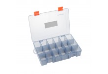 Balzer Shirasu Angelzubehörbox L 27 * 18 cm Höhe 5 cm mit 18 Fächern welche selbst unterteilt werden können