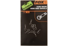 FOX Edges Kuro Micro Hook Ring Swivels - Wirbel mit Ring