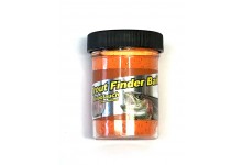 Trout Finder Bait Forellenteig Orange 50 Gramm Angelköder mit Glitter und Knoblauch Geschmack