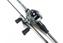 Mitchell MX Pro Casting Combo M LP-LH 2,13m 7-28 Gramm Wurfgewicht Baitcast Combo Steckrute und Angelrolle