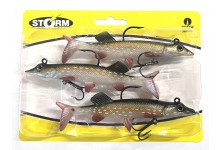 Storm Naturistic HECHT Gummiköder Hechtköder 12 cm 3 St.
