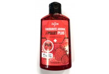 Carp Zoom Favourite Aroma Liquid Strawberry Erbeere Concentrat 200 ml Flüssigliquid für Angelfutter PVA Friendly 