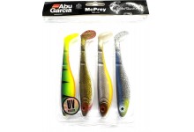 Abu Garcia Mc Prey Essential Kits Angelköderset Gummifischset 4er Pack UV Active