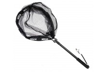Unterfangkescher mit Magnet und gummiertem Netz 1,02 Meter 40 * 55 cm Transport 60 cm mit Magnetclip 
