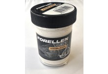 Forellenteig glitter weiß 50 Gramm mit Knoblauch Geschmack 