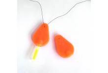 Behr Bissanzeiger für Schnur und Knicklicht Farbe Orange 2 Stück