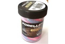 Forellenteig glitter Regenbogen 50 Gramm mit Knoblauch Geschmack Rainbow schwimmend