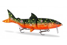RenkyOne Fishing Ghost Hybrid Raubfischköder 25 cm Farbe Atomic Char