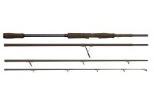 Savage Gear SG4 Fast Game Travel 2.15 Meter Spinnrute Transportlänge 70 cm 20-60 Gramm Wurfgewicht 180 Gramm Transporttasche inklusive und Ruten Bag 