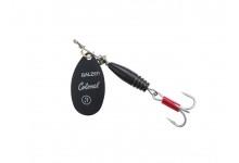 Spinner Colonel Classic Fluo Farbe schwarz Forellenspinner Barschspinner 7 Gramm Blatt Gr. 3