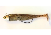 Spro Guts Bait Weedless Worm Angelköder Zanderköder Hechtköder 11 cm 13 Gramm Golden Goby
