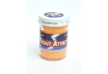 Trout Attack Troutbait Orange Garlic Glitter