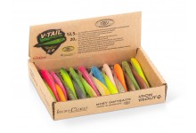 Moby Softbaits V-Tail 2.0 Länge 19 cm Wild Mix